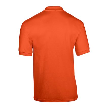 Gildan DryBlend Polo Orange Back