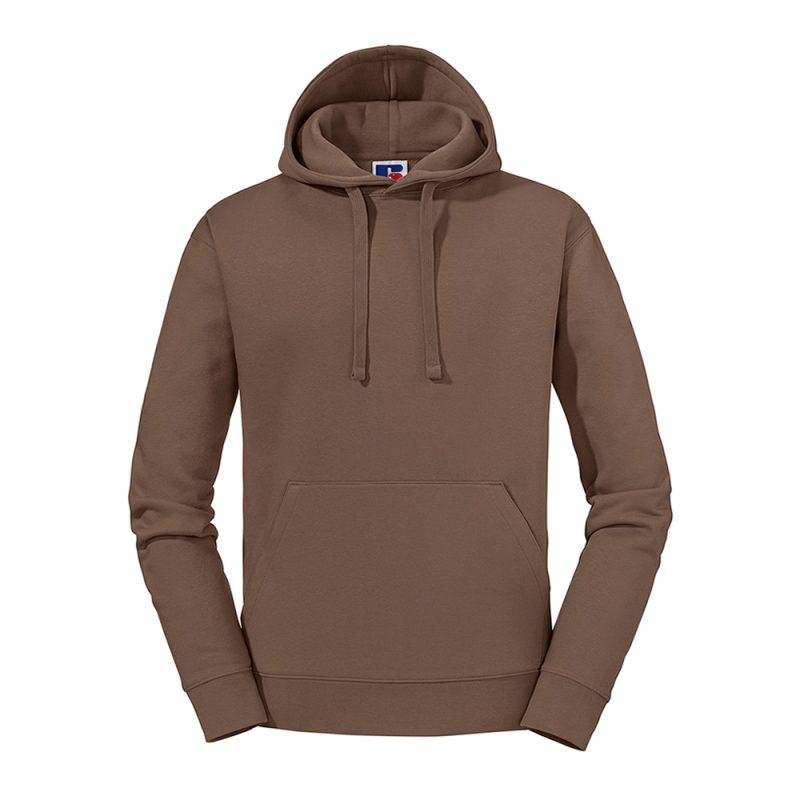 Mens Russell Authentic Hoodie Mocha