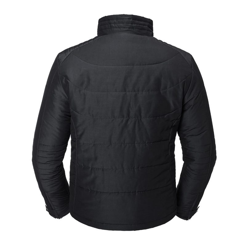 Mens Russell Padded Cross Jacket Back