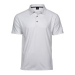 Mens Tee Jays Luxury Sport Polo White