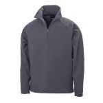 Result Quarter Zip Fleece Charcoal