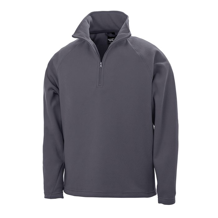 Result Quarter Zip Fleece Charcoal