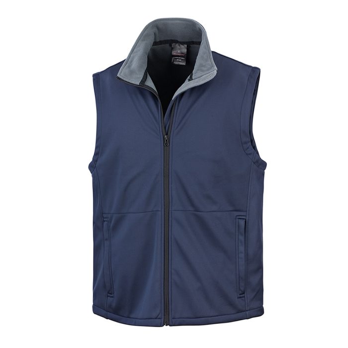 Result Softshell Bodywarmer Navy