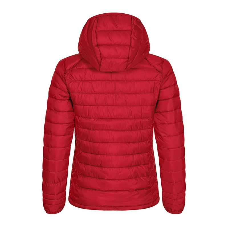Womens Hudson Hooded Jacket Back