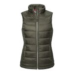 Womens Nano Padded Bodywarmer Green
