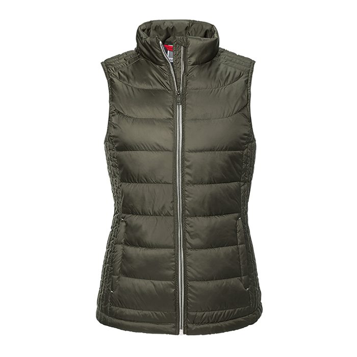 Womens Nano Padded Bodywarmer Green