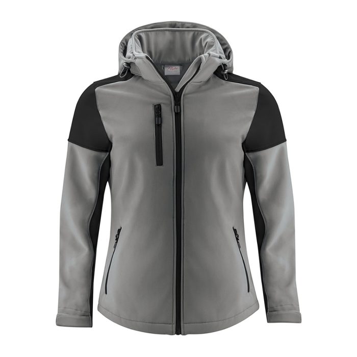 Womens Printer Prime Softshell Jacket Grey