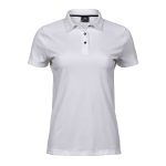 Womens Tee Jays Luxury Sport Polo White