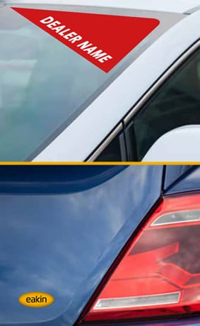 Car Forecourt Stickers