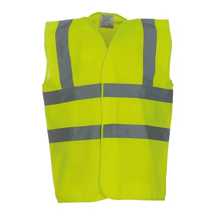 Hi-Vis Class 2 Waistcoat Yellow