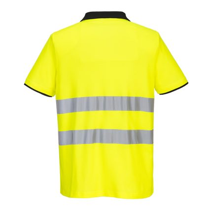 Hi-Vis Comfort Polo Shirt Back