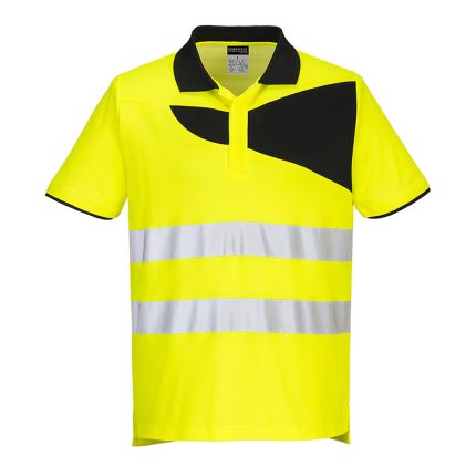 Hi-Vis Comfort Polo Shirt Front