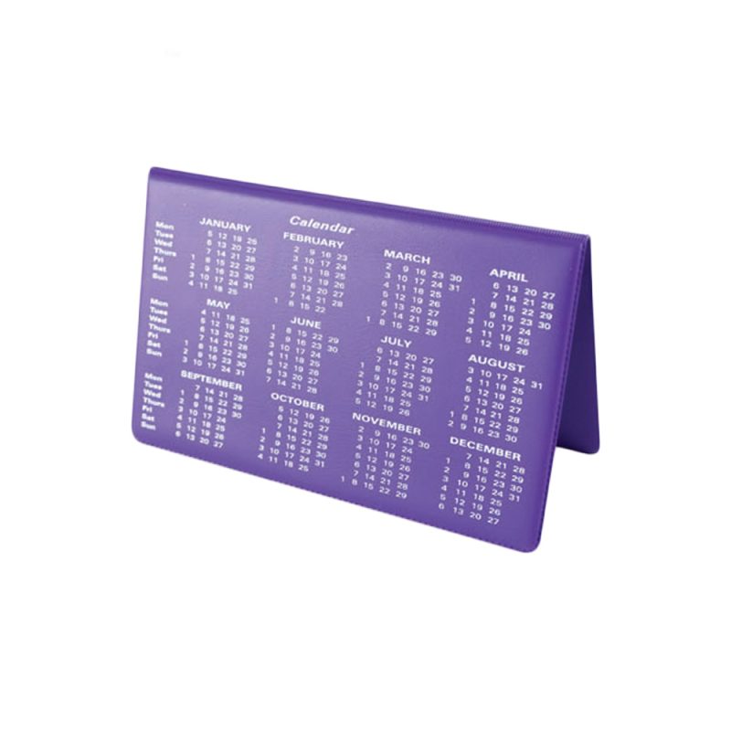 PVC Easel Desk Calendar | Custom Branded Desk Calendars