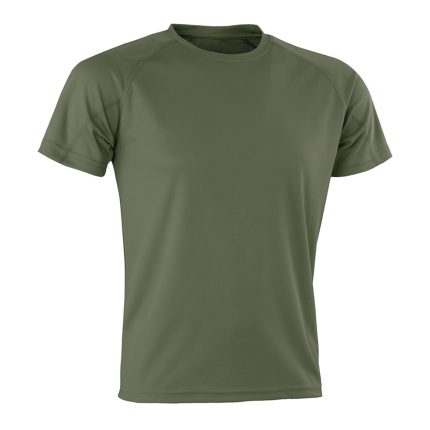 Spiro Aircool T-Shirt Combat Green